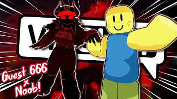 Guest 666 Becomes Friends With Noob In VRChat! - VRChat Funny Moments (Roblox Forsaken)