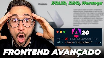 Como escrever Frontend PROFISSIONAL com Angular (Masterclass Avançada!)