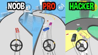 NOOB vs PRO vs HACKER - Hyper Drift screenshot 3