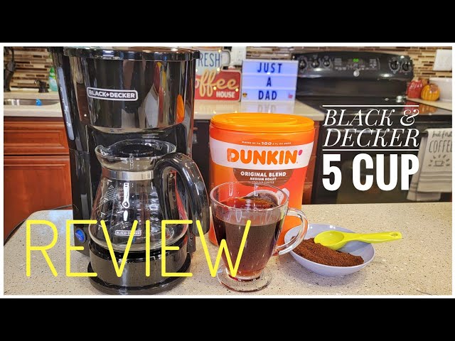 Black+decker 5-Cup Coffeemaker, Black, CM0700BZ