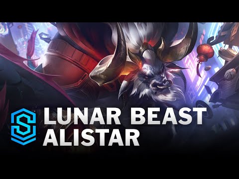 Lunar Beast Alistar Skin Spotlight - League of Legends