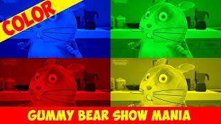 Hamster In The House 4 Colors At Once - Gummy Bear Show Mania