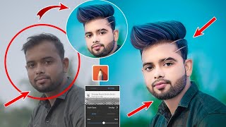 Autodesk Sketchbook Oil Paint Hair Editing + Face Smooth Editing Step by Step | Sketchbook Hair Edit