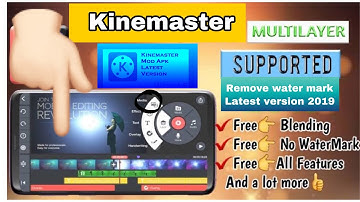 Enable multilayer and no watermark option in kinemaster ll Dono options को आसानी से enable करें ll