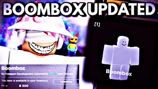BOOMBOX GAMEPASS IN EVADE! (UPDATED)