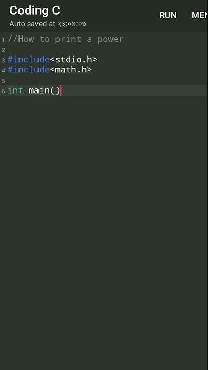 How To Use Pow ( , ) Function in C For Begginers #chelper #c @chlper ...