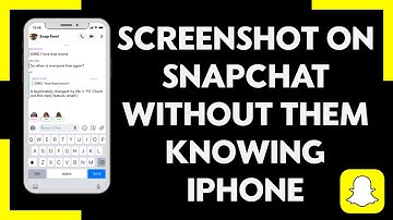 How to Screenshot on Snapchat Without Them Knowing iPhone (SUPER EASY)