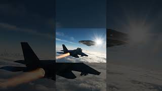 Fighter Jet Chasing a High-Speed UFO Sphere Caught on Camera!