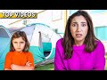 24 Hours in a Tent... Inside Our Living Room! | The Anazala Family