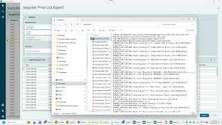 Epicor Supplier price list management