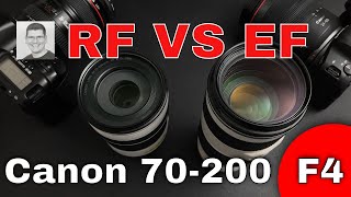 Canon EF 70-200 F4L IS USM VS Canon RF 70-200mm F4L IS USM