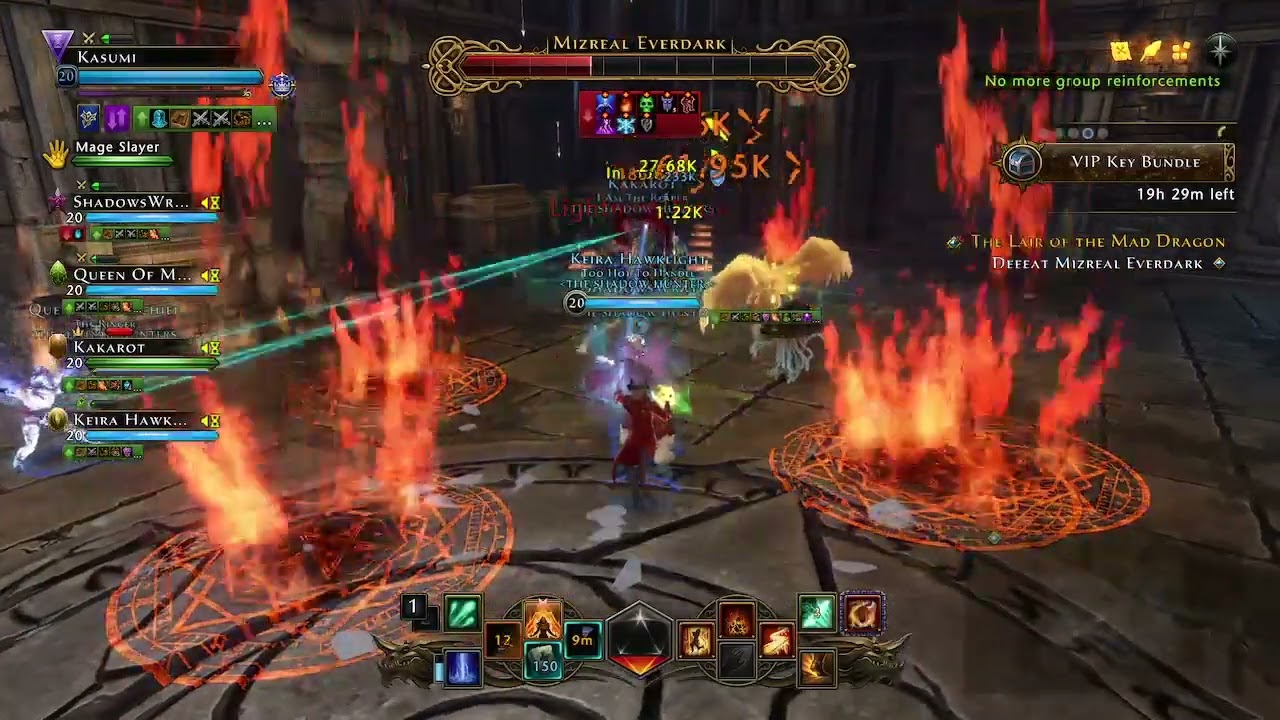 ✨️ Neverwinter ✨️ Dungeon Runs | Advanced & Master Lair of the Mad Dragon (MLOMD) | Gameplay