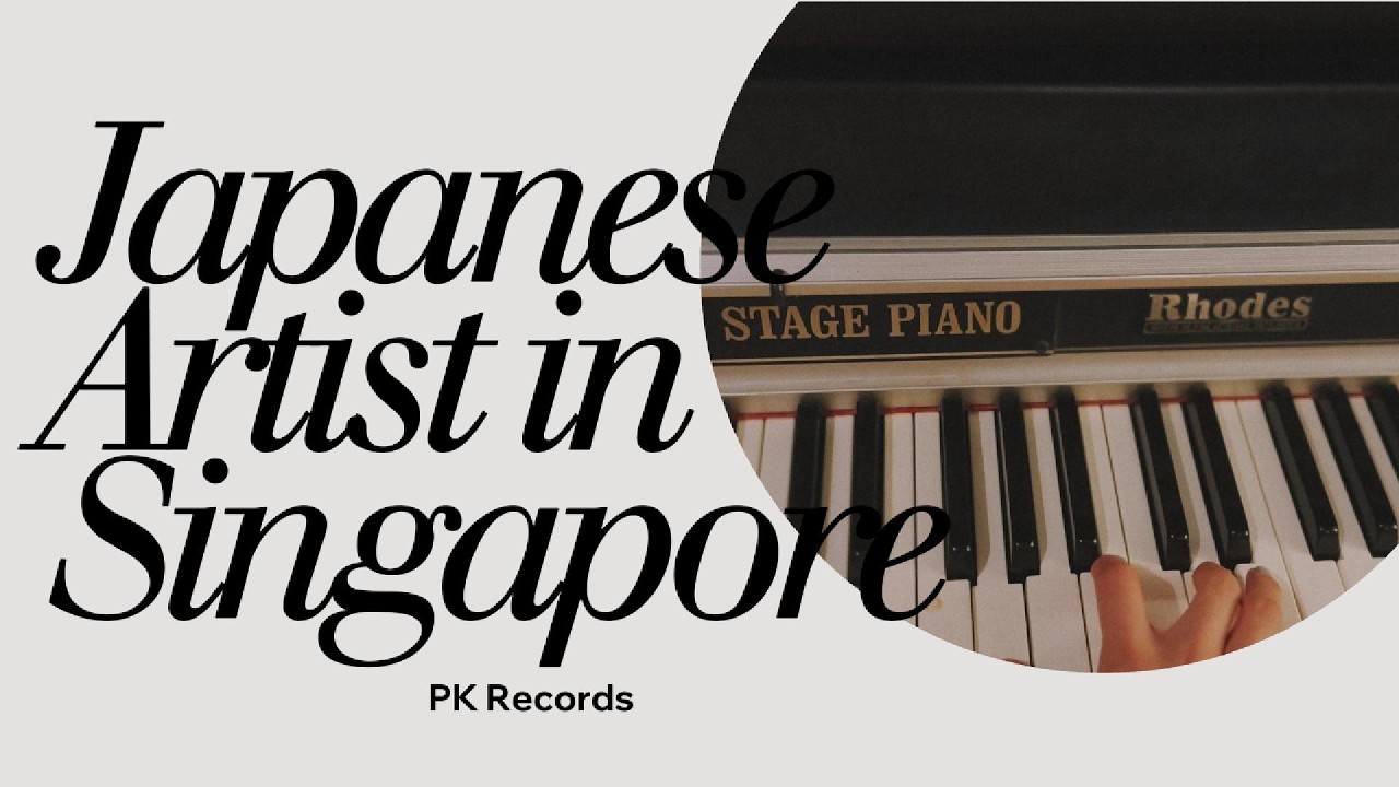 Japanese Artist in Singapore | Recording a New Song with PK Records