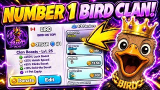 🥇 WE BECAME THE #1 CLAN in CLICKER SIMULATOR (ROBLOX)