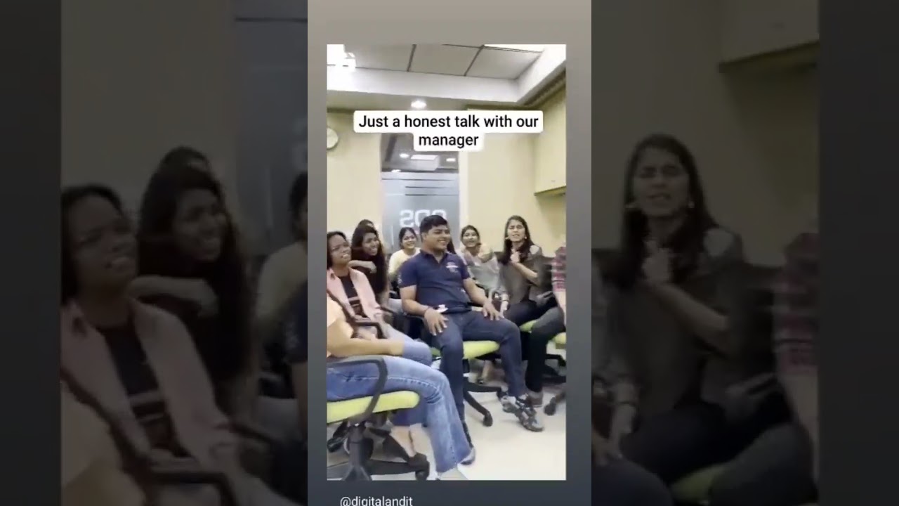 Just a Honest talk with our Manager 