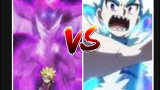 Wakiya Murasaki Vs Lui Shirosag Beyblade Burst Sparking Fanmade
