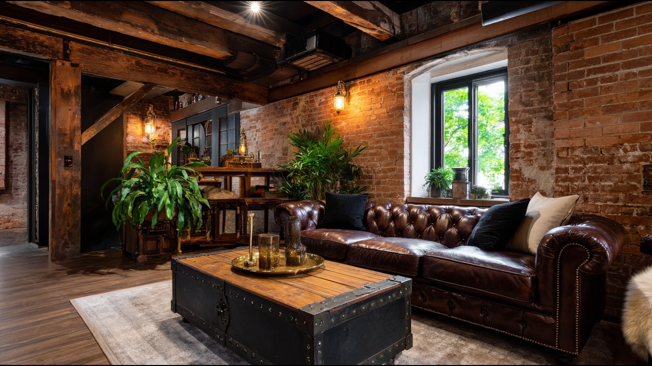Rustic Industrial Vintage Interior | Timeless Home Design