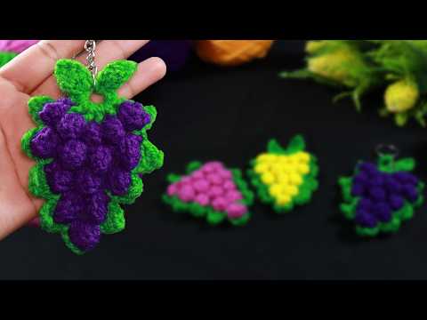 Crochet Grapes Bunch Tutorial | Beginner-Friendly Step-by-Step