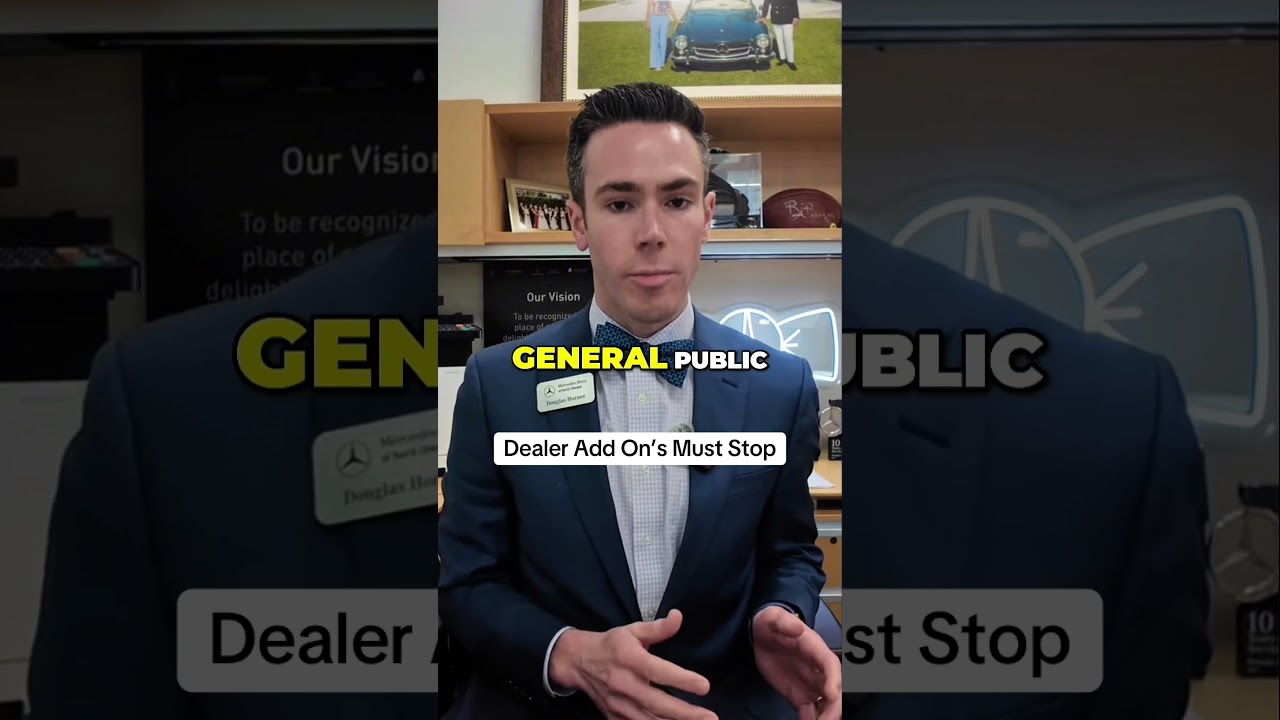 No More Dealer Add On’s!