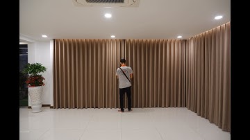 Công Trình Rèm Cửa Vải Gấm Tại Đường Bình Lợi, Quận Bình Thạnh || mandep.vn
