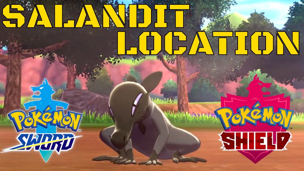 Pokemon Sword And Shield Salandit Location