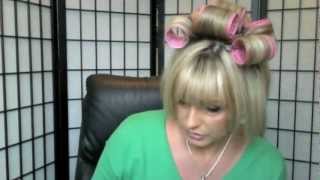 How I style my hair (2013) big and voluminous ,requested tutorial