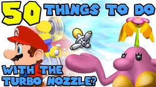 50 Things to do With F.L.U.D.D.’s Most Useless Nozzle (Super Mario Sunshine) - Thane Gaming