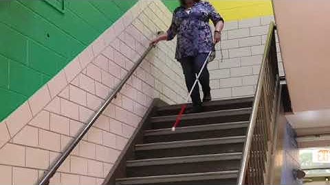 KSSB O&M - Cane Techniques on the Stairs
