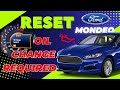 How to Reset Oil Change Required Light on Ford Mondeo | Mondeo Service Light Reset | Sanu Motors