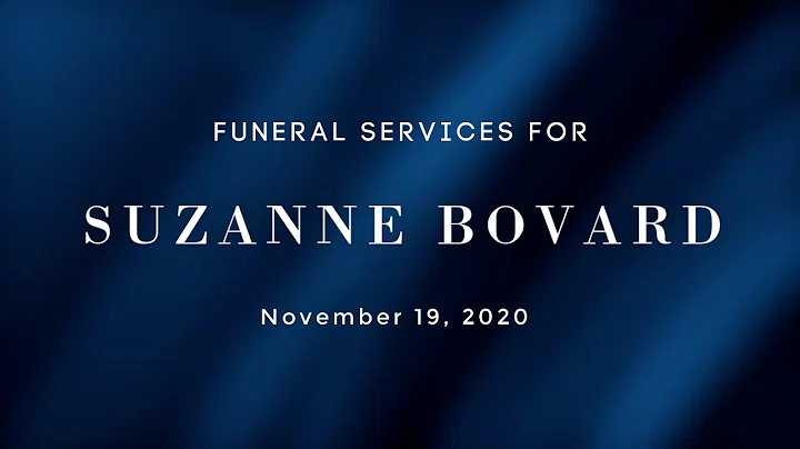 Funeral Services for Suzanne Bovard