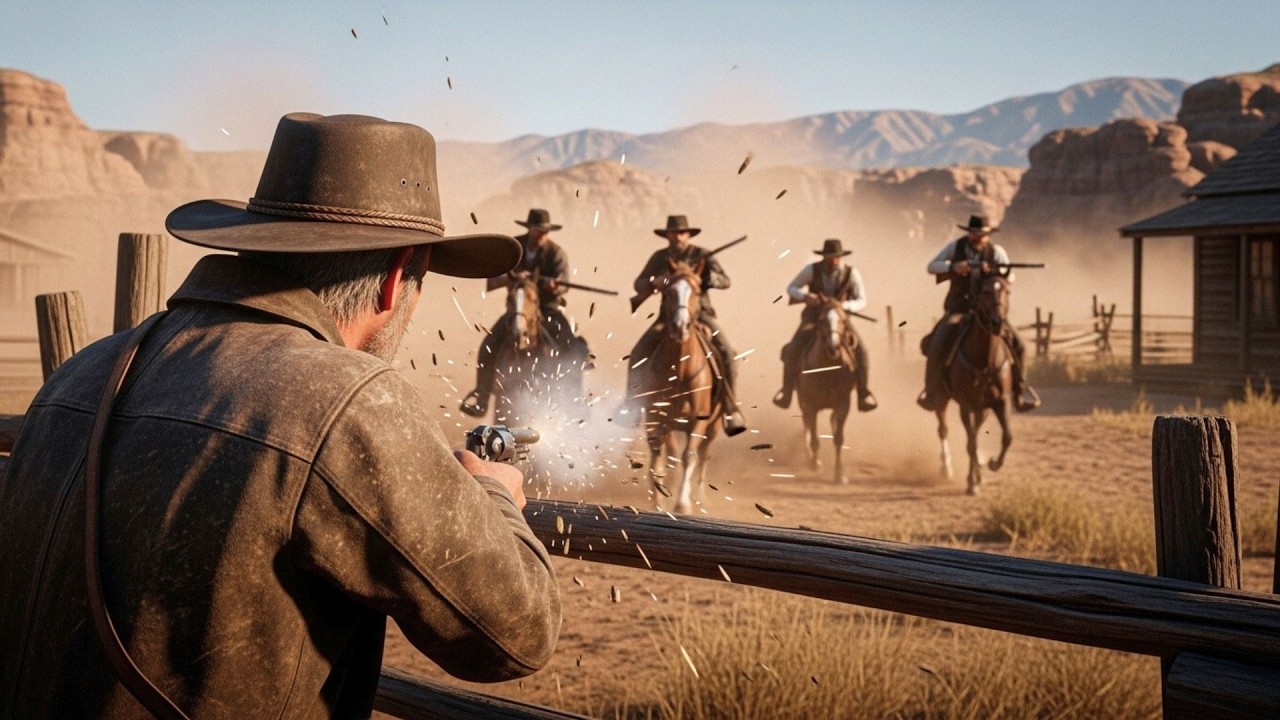 Así era un día completo en la vida de un cazarrecompensas | del Lejano Oeste