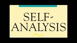 KAREN HORNEY -- SELF-ANALYSIS: To What Extent Can the Individual Psychoanalyze Himself? Profile