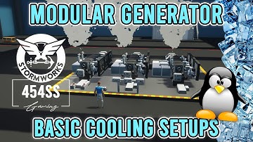COOLING SETUPS for Modular Engines in Stormworks