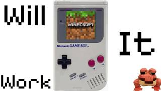I played Minecraft On A Gameboy