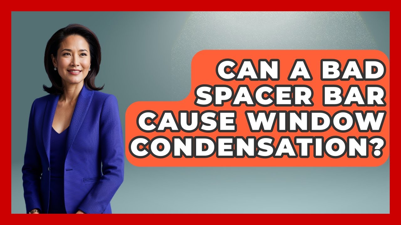 Can A Bad Spacer Bar Cause Window Condensation? - Explaining Household Mysteries