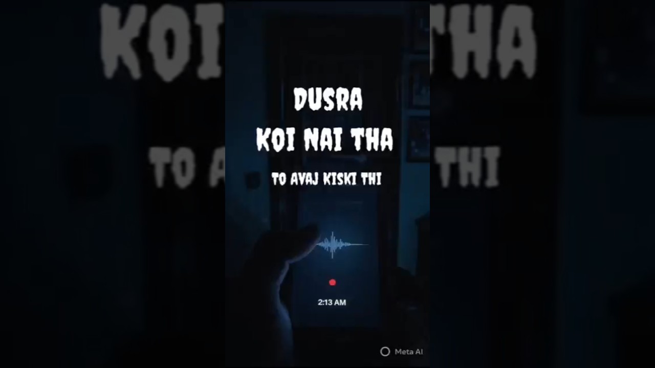 2:13 AM Recording 😱 | Andar Se Lock Horror Short | Real Night Incident