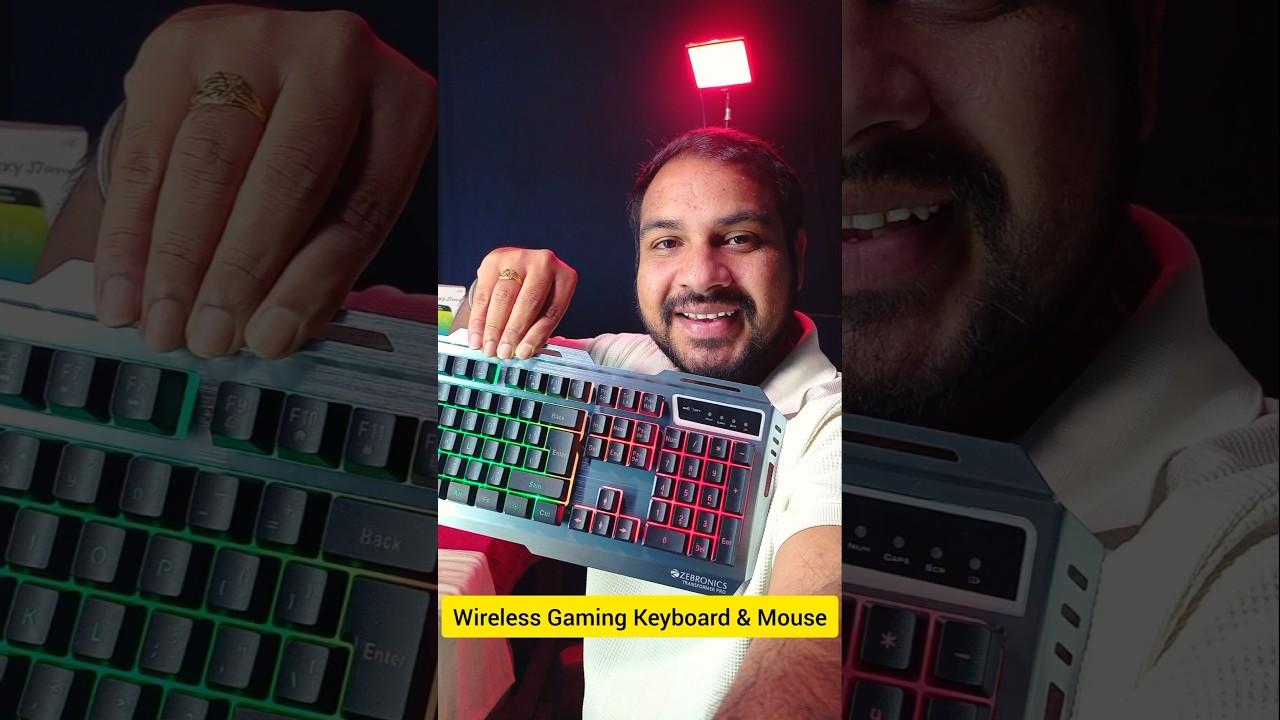 Zebronics Transformer Pro Wireless Keyboard and Mouse | Gaming Keyboard | 