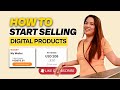 How to start digital product selling  philippines  passive income