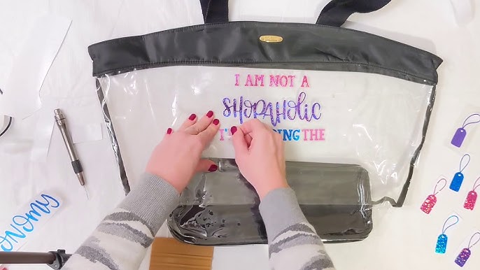 Stadium Clear Bag – Vinyl Fun