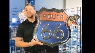 Route 66 Metal Sign Route 66 Metal Sign