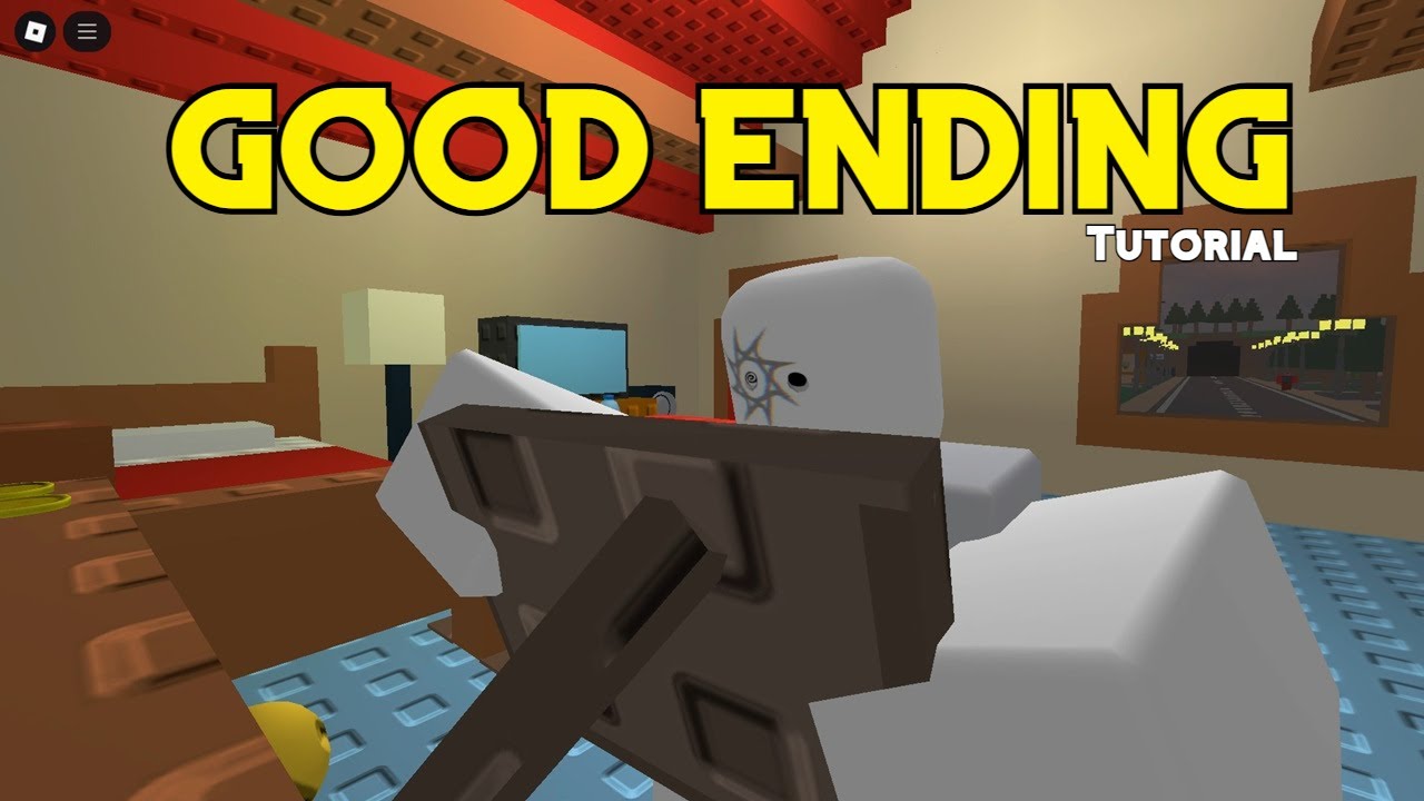 Roblox LET HIM GO Good Ending Walkthrough [Goodbye... Badge]