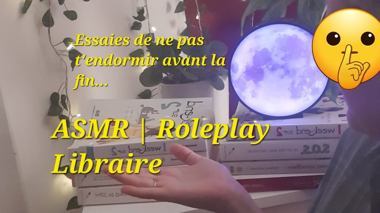 ASMR fr | Roleplay Libraire 😴