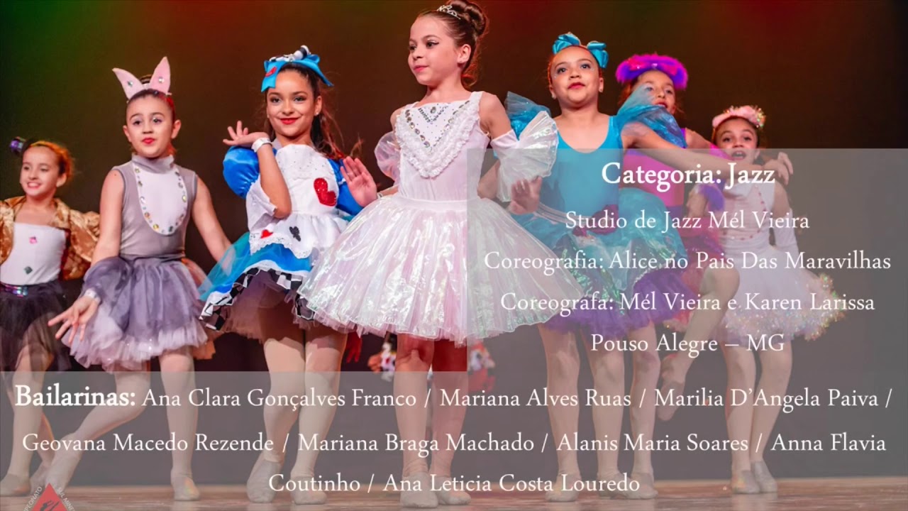 COREOGRAFIA ALICE NO PAIS DAS MARAVILHAS JAZZ DANCE - STUDIO DE JAZZ MÉL VIEIRA