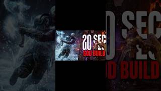 HOW I BEAT GNA IN 20 SECONDS! 🪓| God Build Included #godofwarragnarok #kratos #valkyrie #shorts