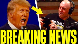 Joe Rogan Explodes While Reading Shocking File Live as Trump Reacts to Betrayal!