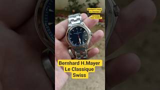 Bernhard H.Mayer Le Classique Ultra Slim Swiss Original Men's Wrist Watch