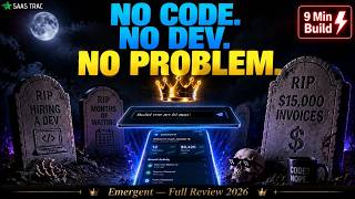 No Developer. No Code. No Waiting, I Built a Full SaaS App With Emergent 2026
