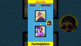 10🧠 Second Memory Challenge | (Crazy xyz vs Mr Indian Hacker) | FactoQuizes