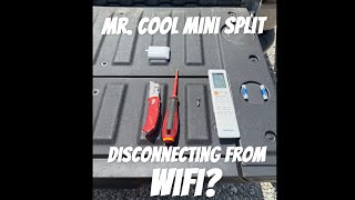 Mr. COOL mini split WiFi disconnect FIX!!!