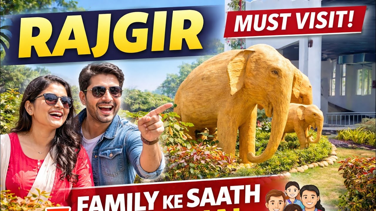 Rajgir Trip | Family ke Saath Ghumne ki Best Jagah 😍 | Rajgir Vlog Bihar